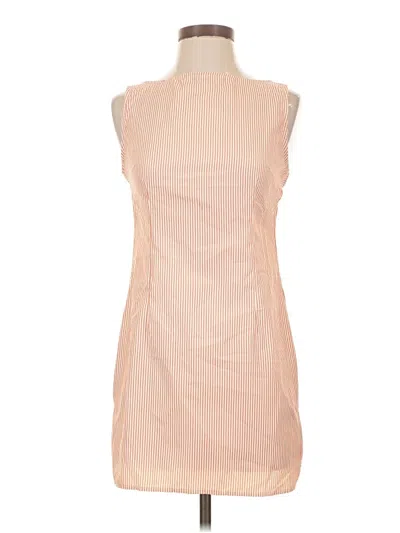 Pre-owned Unbranded Sleeveless Blouse In Tan