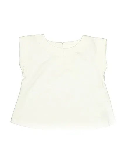 Pre-owned Unbranded Babies' Sleeveless Blouse In White