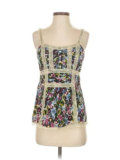 Pre-owned Unbranded Sleeveless Blouse In White