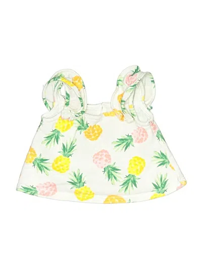 Pre-owned Unbranded Kids' Sleeveless Blouse In White