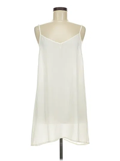 Pre-owned Unbranded Sleeveless Blouse In White