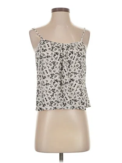 Pre-owned Unbranded Sleeveless Blouse In White