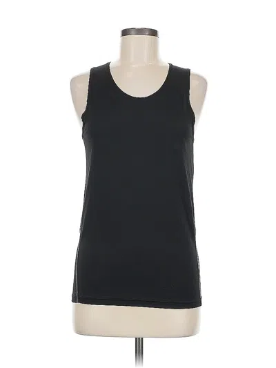 Pre-owned Unbranded Sleeveless T-shirt In Black
