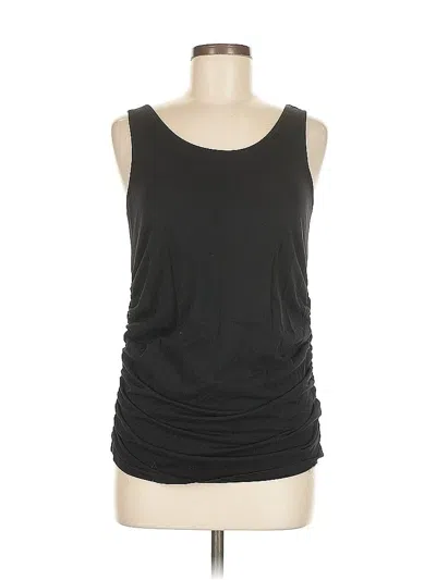 Pre-owned Unbranded Sleeveless T-shirt In Black