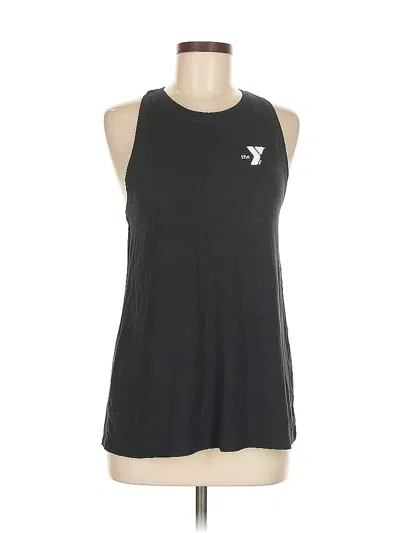 Pre-owned Unbranded Sleeveless T-shirt In Black