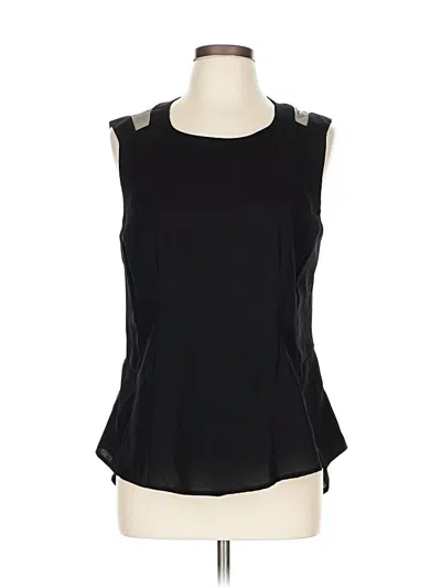 Pre-owned Unbranded Sleeveless T-shirt In Black