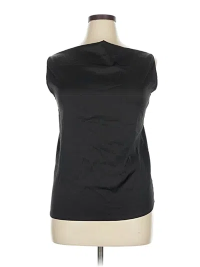 Pre-owned Unbranded Sleeveless T-shirt In Black