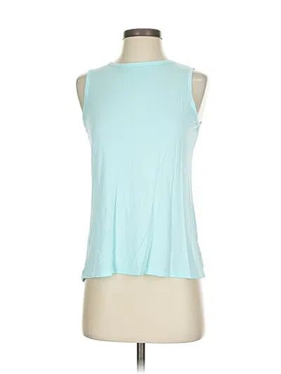 Pre-owned Unbranded Sleeveless T-shirt In Blue