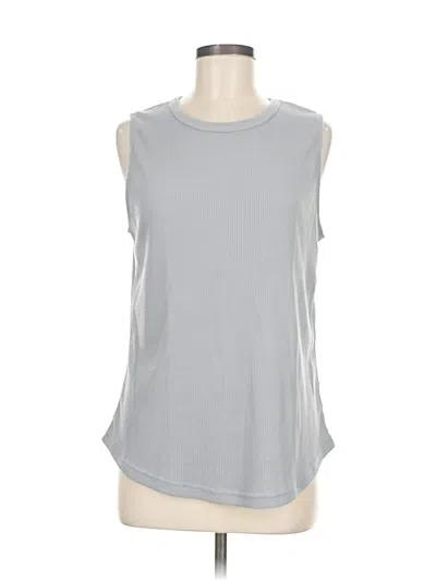 Pre-owned Unbranded Sleeveless T-shirt In Gray