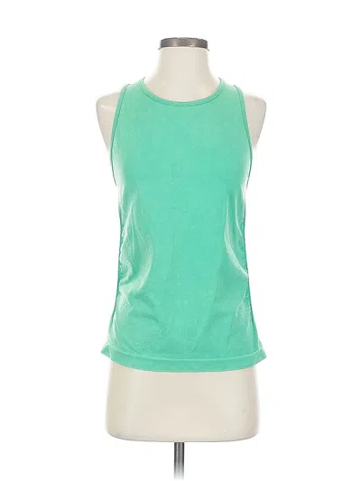 Pre-owned Unbranded Sleeveless T-shirt In Green
