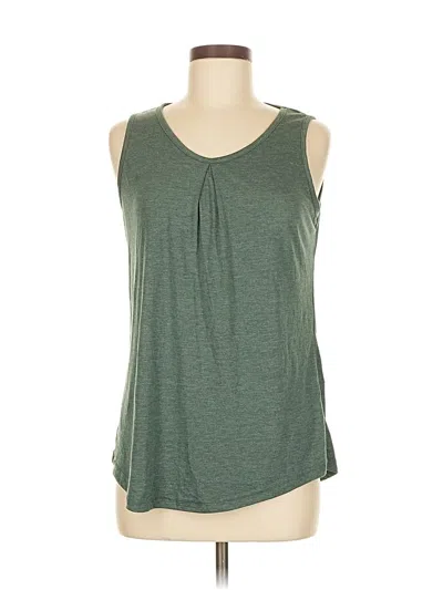 Pre-owned Unbranded Sleeveless T-shirt In Green