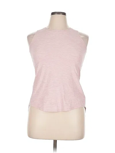 Pre-owned Unbranded Sleeveless T-shirt In Pink