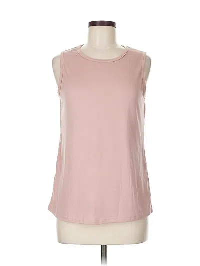 Pre-owned Unbranded Sleeveless T-shirt In Pink