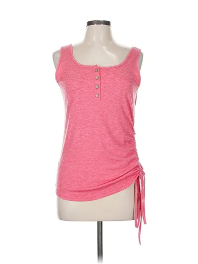 Pre-owned Unbranded Sleeveless T-shirt In Pink
