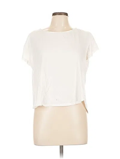 Pre-owned Unbranded Sleeveless T-shirt In White