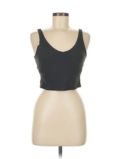 Pre-owned Unbranded Sleeveless Top Black Sweetheart Neckline Tops