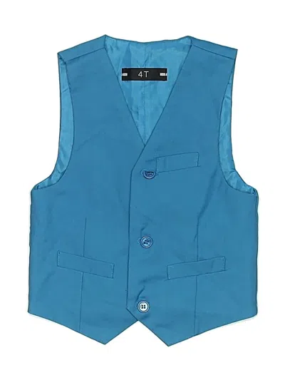 Pre-owned Unbranded Kids' Sleeveless Top Blue Tops