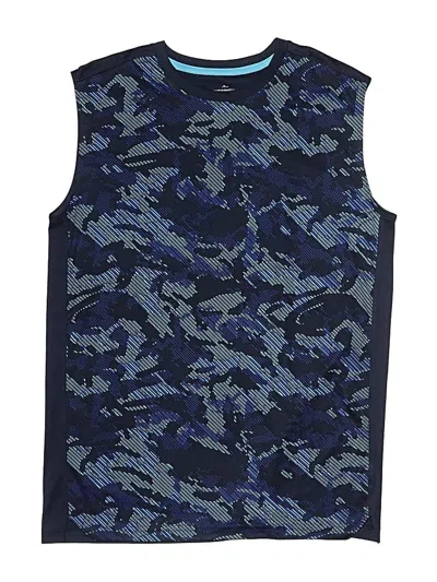 Pre-owned Unbranded Kids' Sleeveless Top Blue Tops
