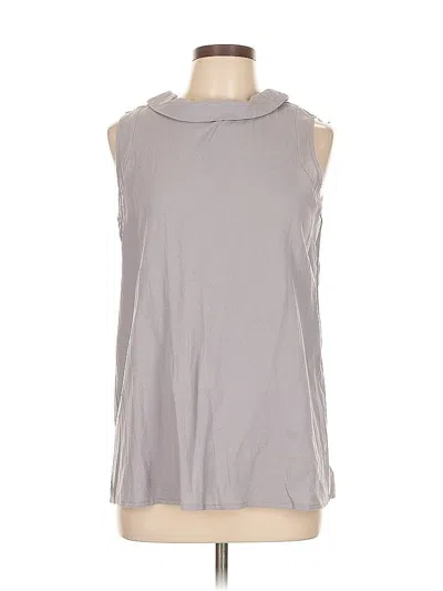 Pre-owned Unbranded Sleeveless Top Gray Cowl Neck Tops