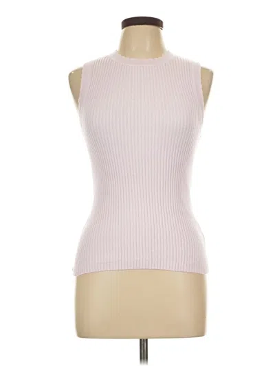 Pre-owned Unbranded Sleeveless Top Pink Boatneck Tops