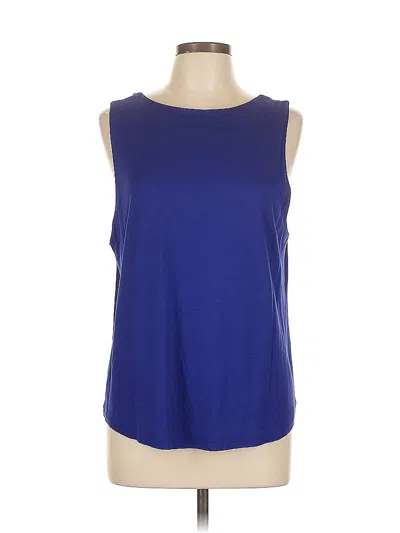 Pre-owned Unbranded Sleeveless Top Purple Boatneck Tops