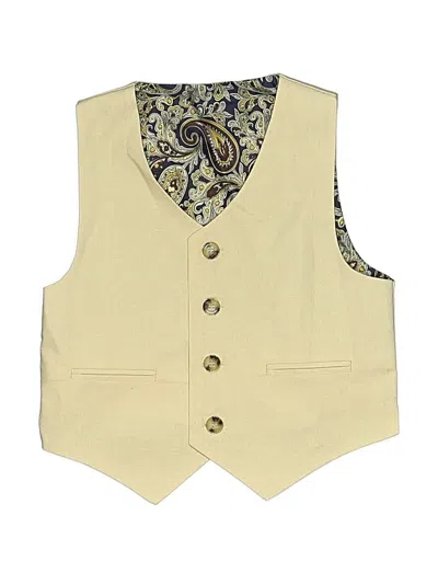 Pre-owned Unbranded Kids' Sleeveless Top Yellow Tops
