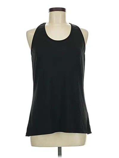 Pre-owned Unbranded Sleeveless T-shirt In Black