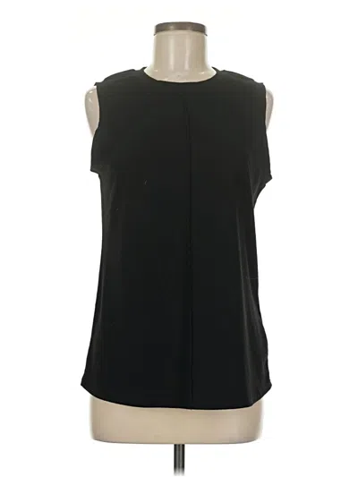Pre-owned Unbranded Sleeveless T-shirt In Black