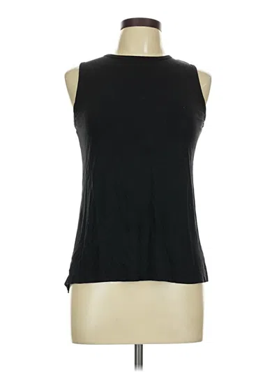 Pre-owned Unbranded Sleeveless T-shirt In Black