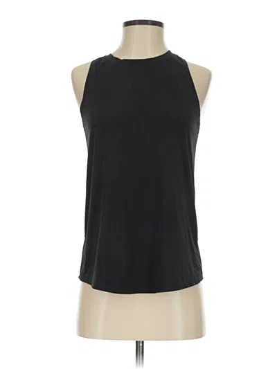 Pre-owned Unbranded Sleeveless T-shirt In Black