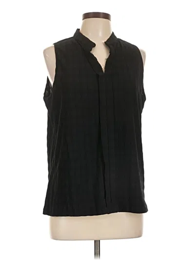 Pre-owned Unbranded Sleeveless T-shirt In Black