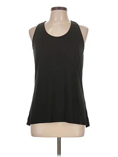 Pre-owned Unbranded Sleeveless T-shirt In Black