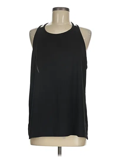 Pre-owned Unbranded Sleeveless T-shirt In Black