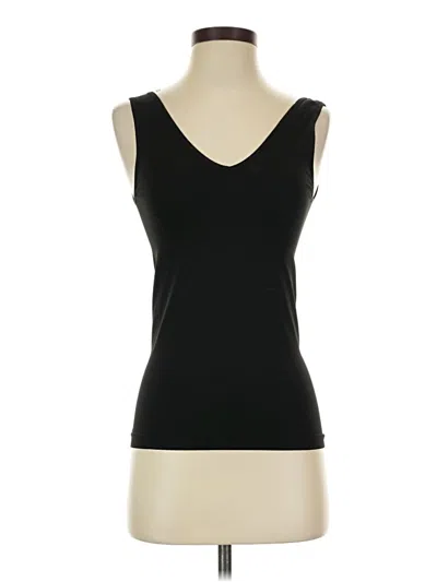 Pre-owned Unbranded Sleeveless T-shirt In Black