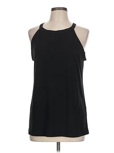 Pre-owned Unbranded Sleeveless T-shirt In Black