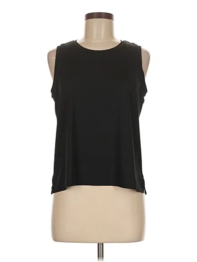 Pre-owned Unbranded Sleeveless T-shirt In Black