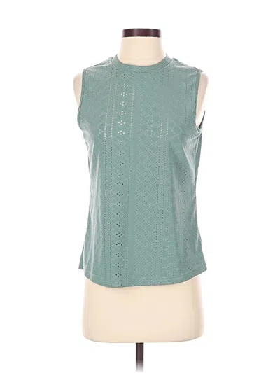 Pre-owned Unbranded Sleeveless T-shirt In Blue