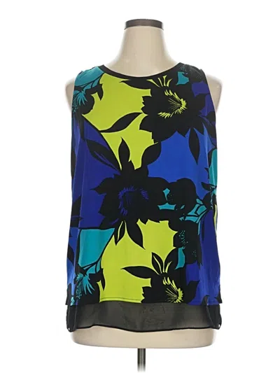 Pre-owned Unbranded Sleeveless T-shirt In Blue