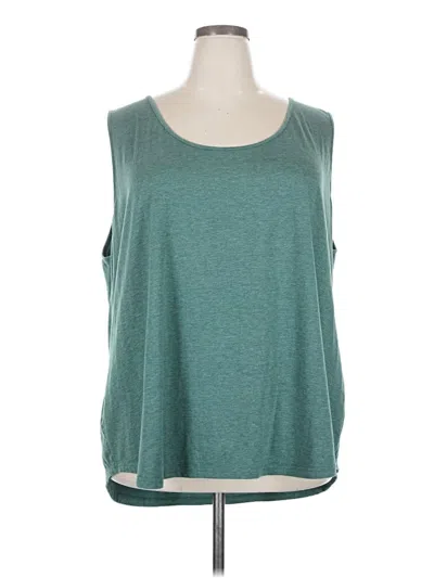 Pre-owned Unbranded Sleeveless T-shirt In Blue