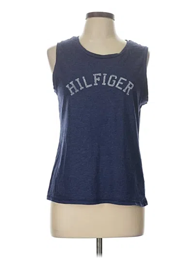 Pre-owned Unbranded Sleeveless T-shirt In Blue