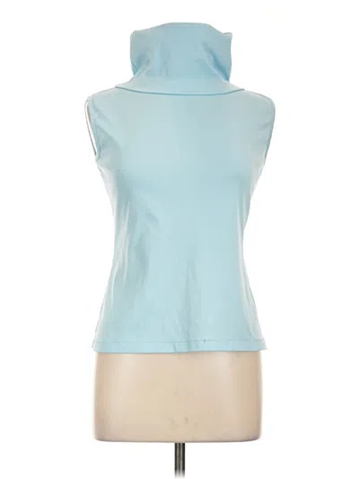 Pre-owned Unbranded Sleeveless T-shirt In Blue