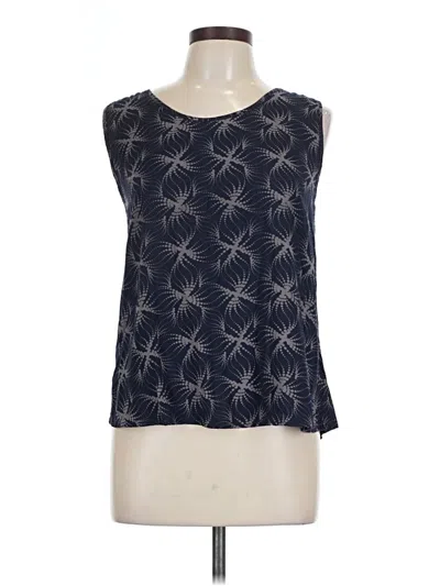 Pre-owned Unbranded Sleeveless T-shirt In Blue