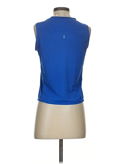 Pre-owned Unbranded Sleeveless T-shirt In Blue
