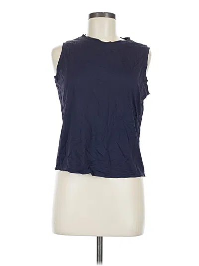 Pre-owned Unbranded Sleeveless T-shirt In Blue