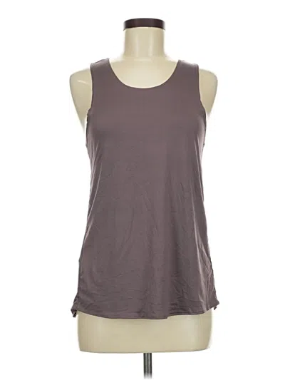 Pre-owned Unbranded Sleeveless T-shirt In Brown