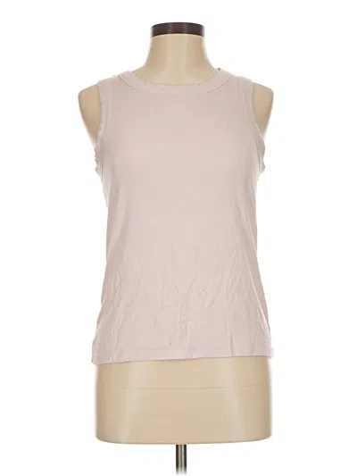 Pre-owned Unbranded Sleeveless T-shirt In Brown
