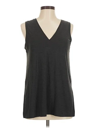 Pre-owned Unbranded Sleeveless T-shirt In Gray