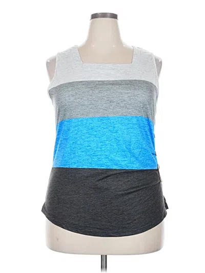 Pre-owned Unbranded Sleeveless T-shirt In Gray