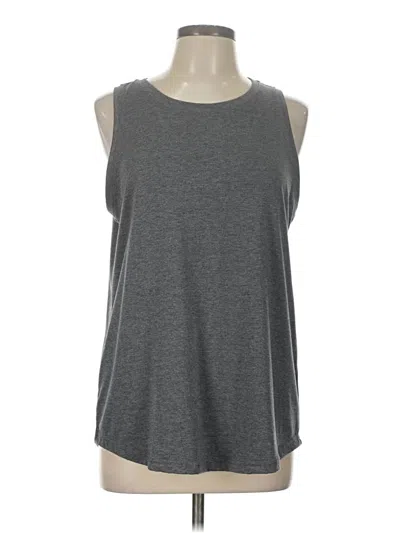 Pre-owned Unbranded Sleeveless T-shirt In Gray