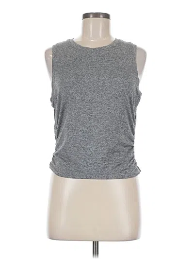 Pre-owned Unbranded Sleeveless T-shirt In Gray